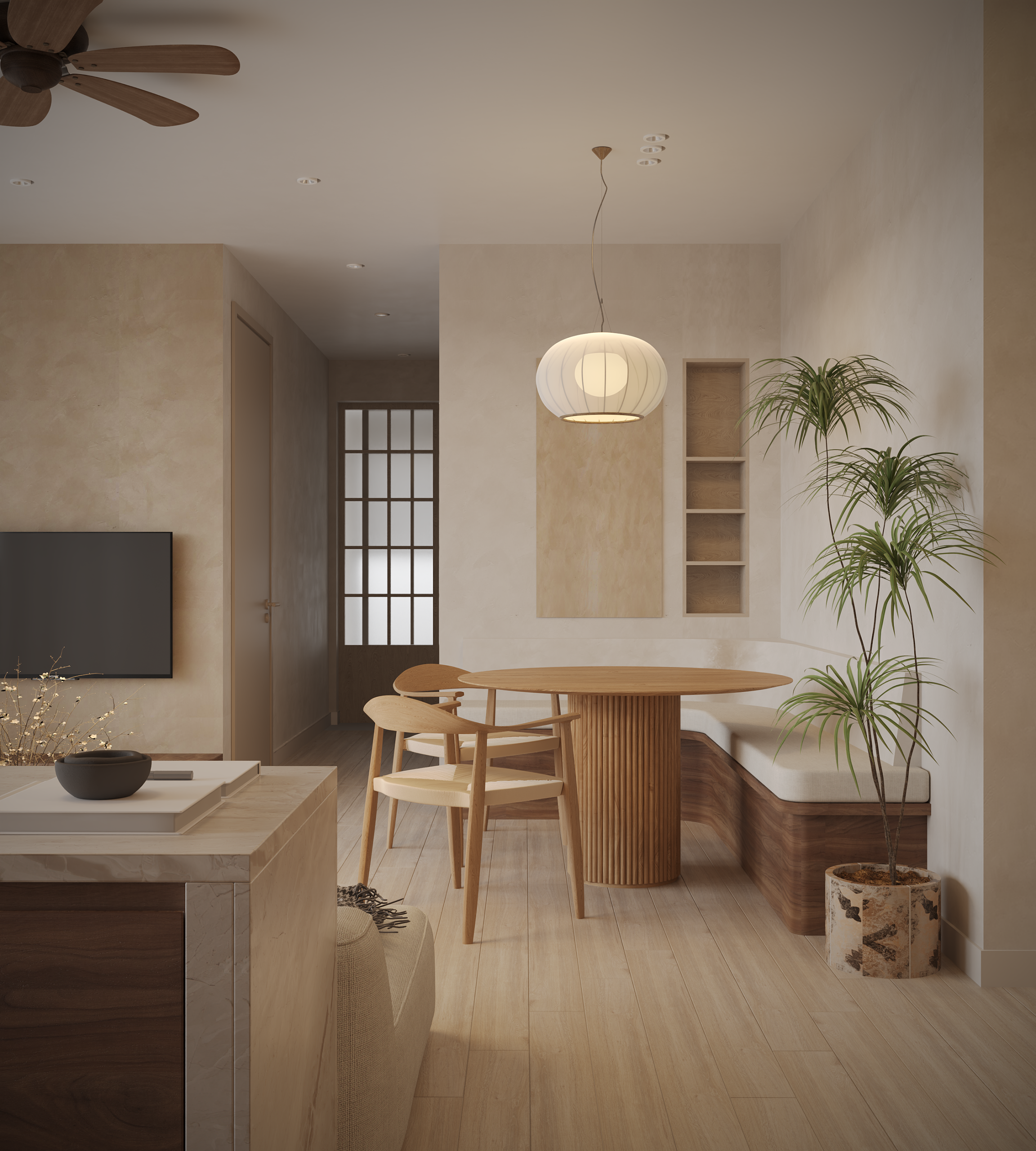 Japandi Apartment